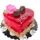 kalp pasta aşk pastası